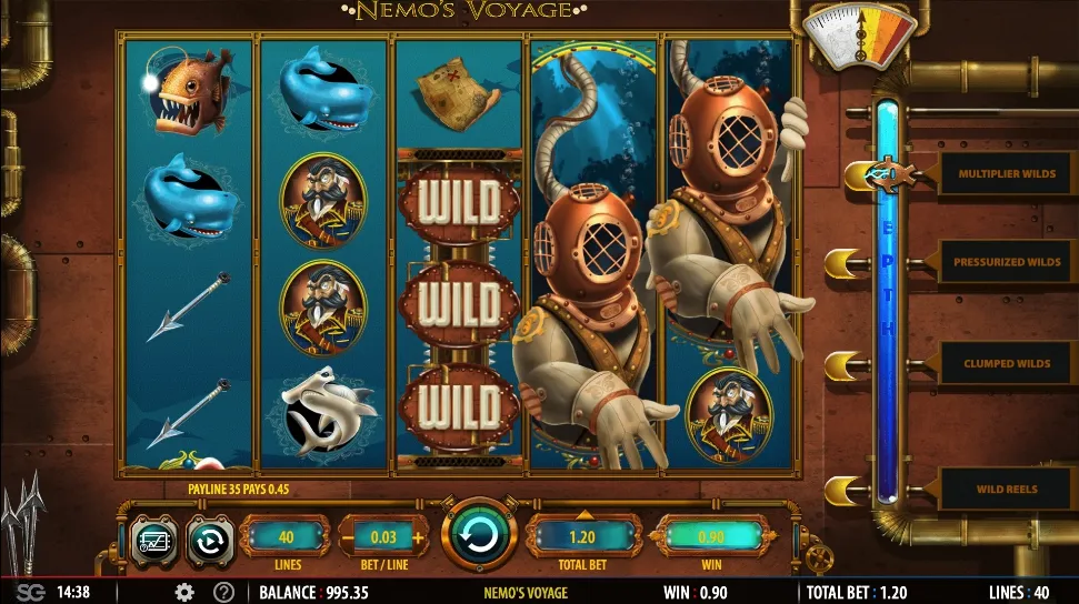 Nemo's Voyage Slot