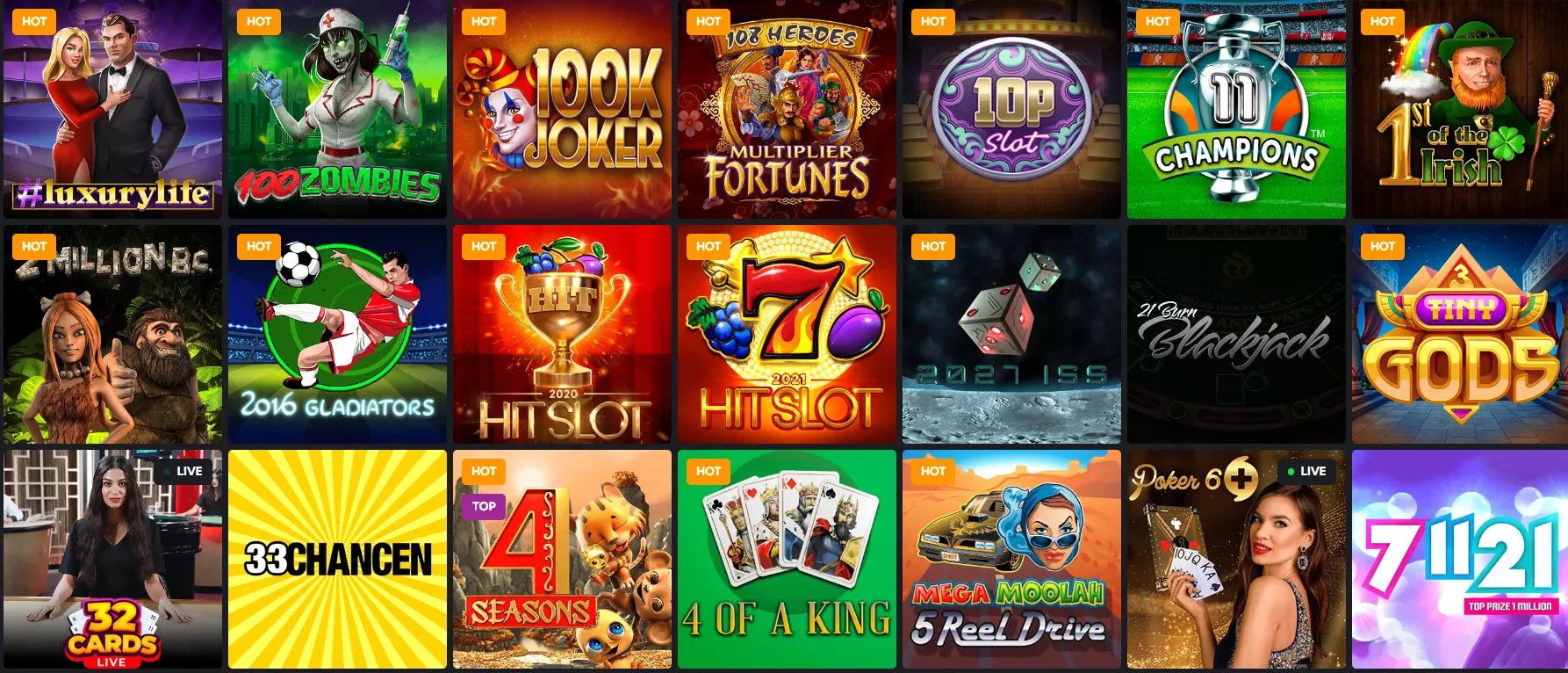 1red Spiele