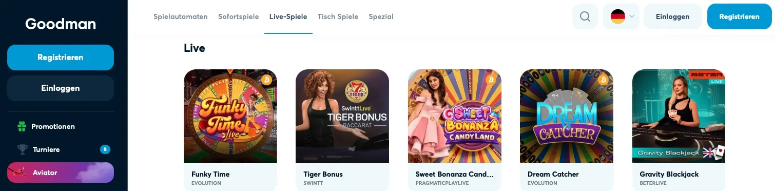 Live Casino Gc