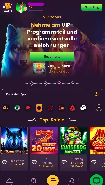 Bizzocasino Mobile