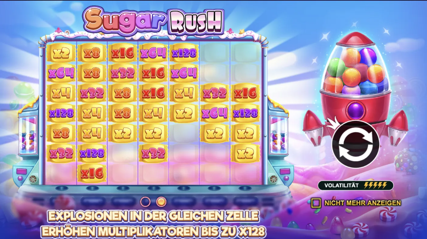 Sugar Rush Startsite