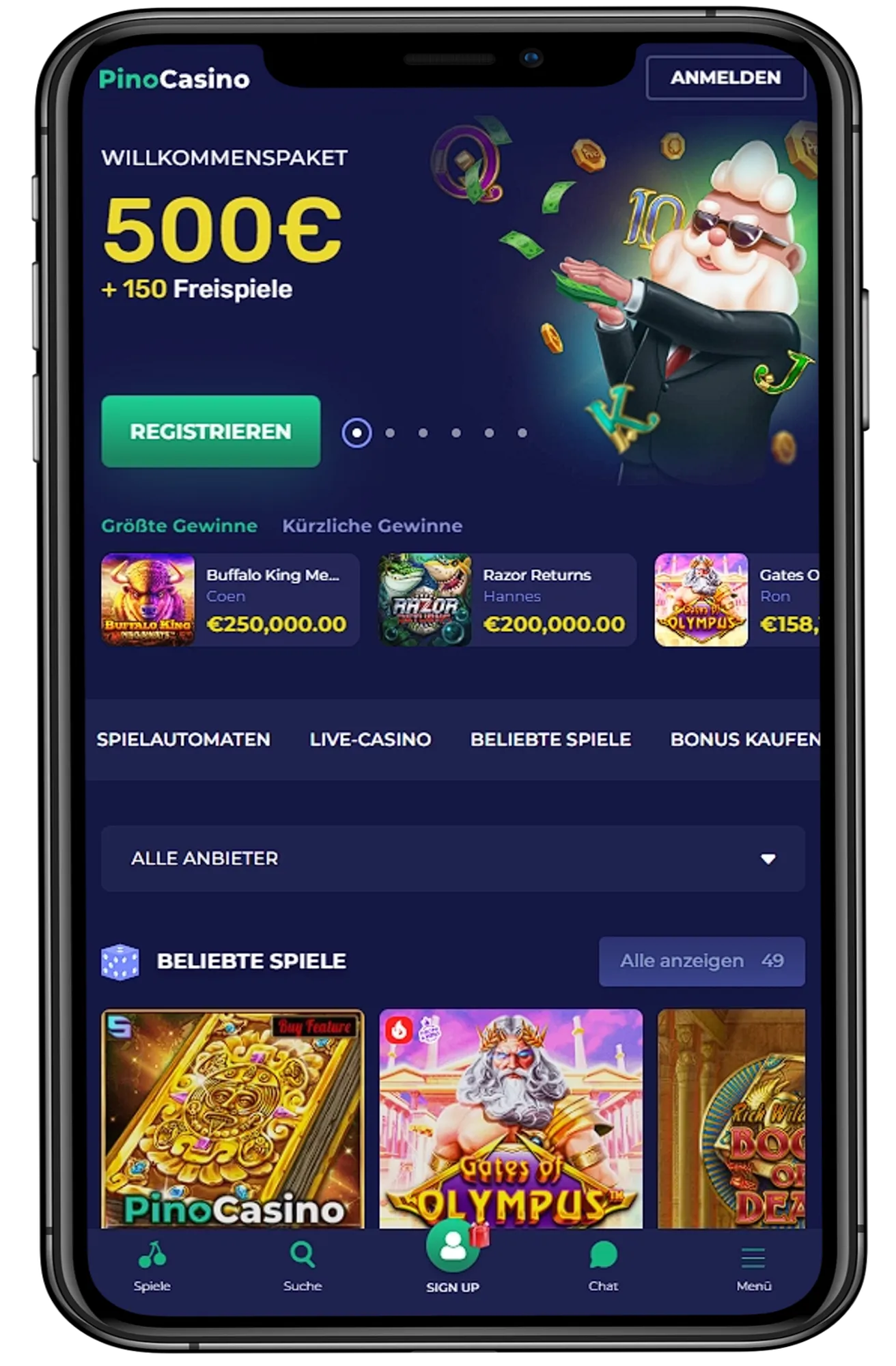 Pino Casino 1