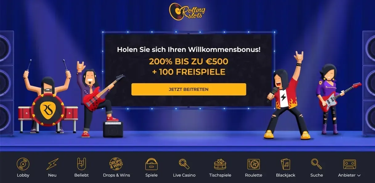 Rolling Slots Lobby
