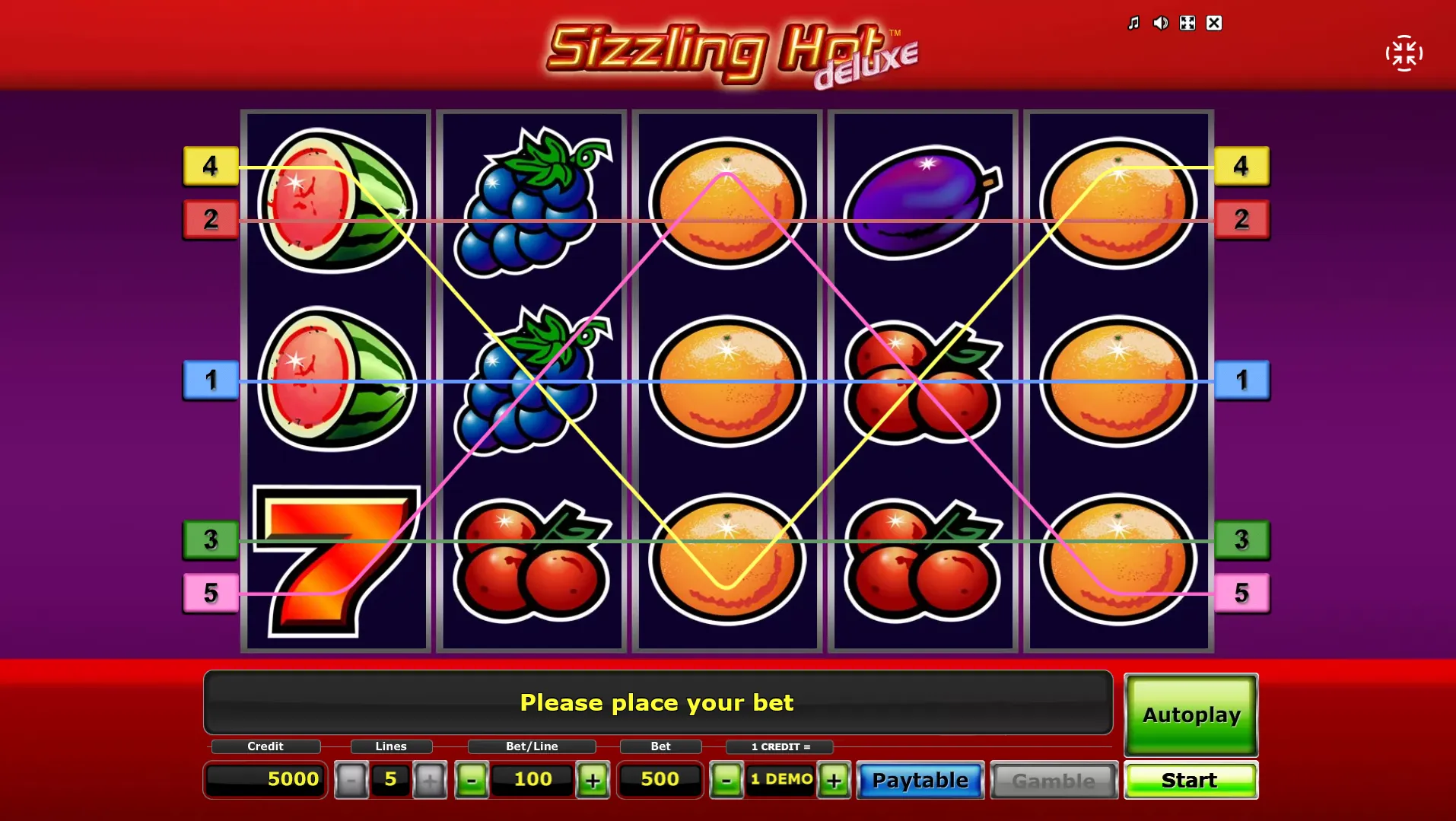 Sizzling Hot Deluxe