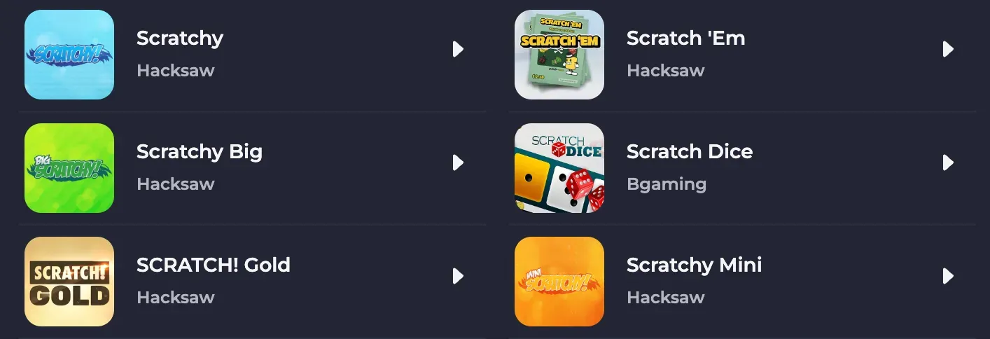 Casino Scratch Spiele Test von goldchip-casinos.at