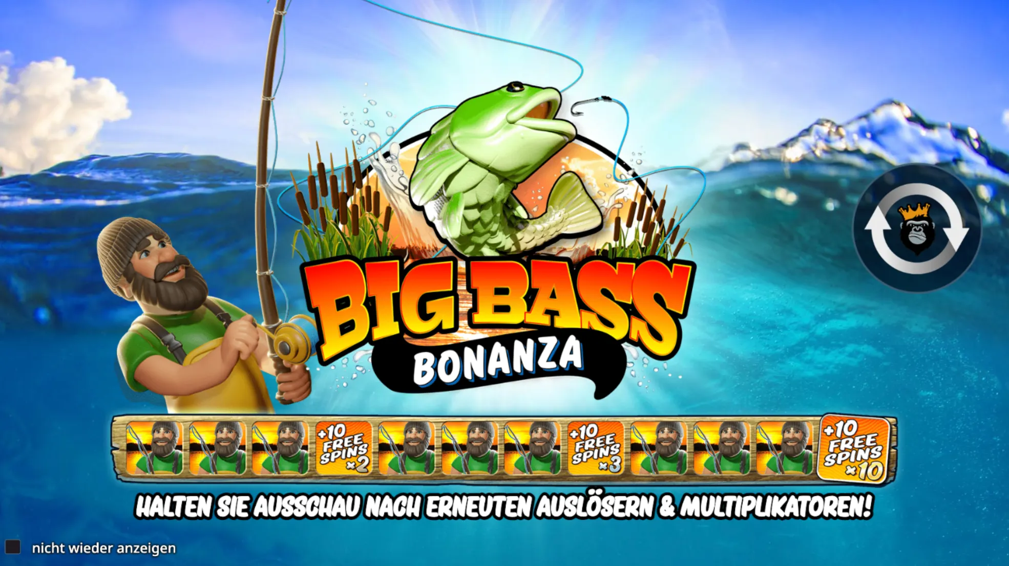 Big Bass Bonanza spielen - goldchip-casinos.at Bewertung
