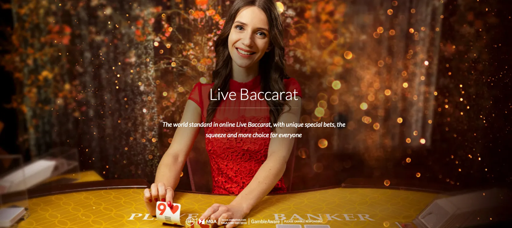 Evolution Gaming Live Baccarat - goldchip-casinos.at Bewertung
