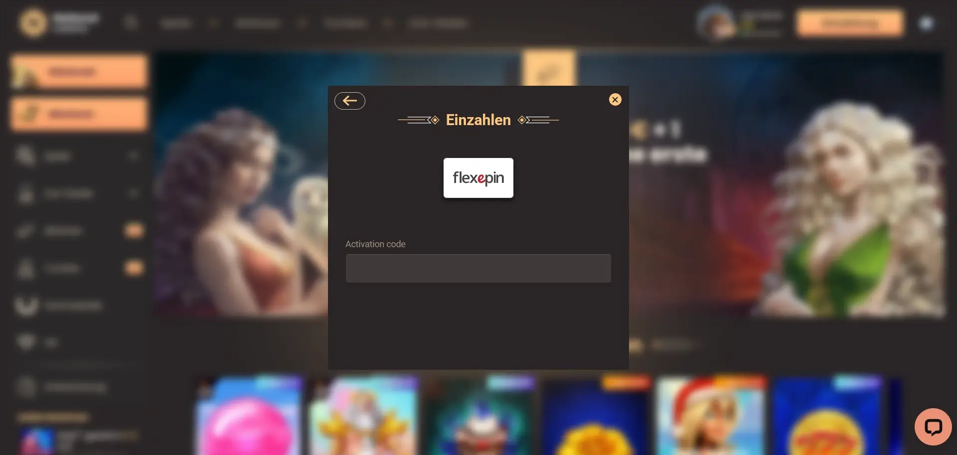 National Flexepin casinos Einzahlung